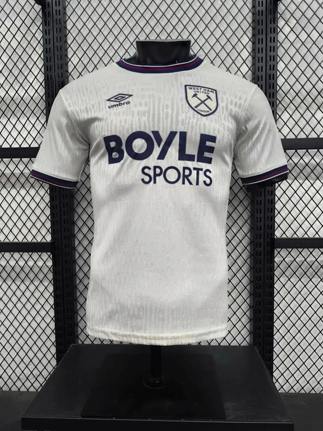 West Ham United Football Club Retro Away Kit produced by Umbro