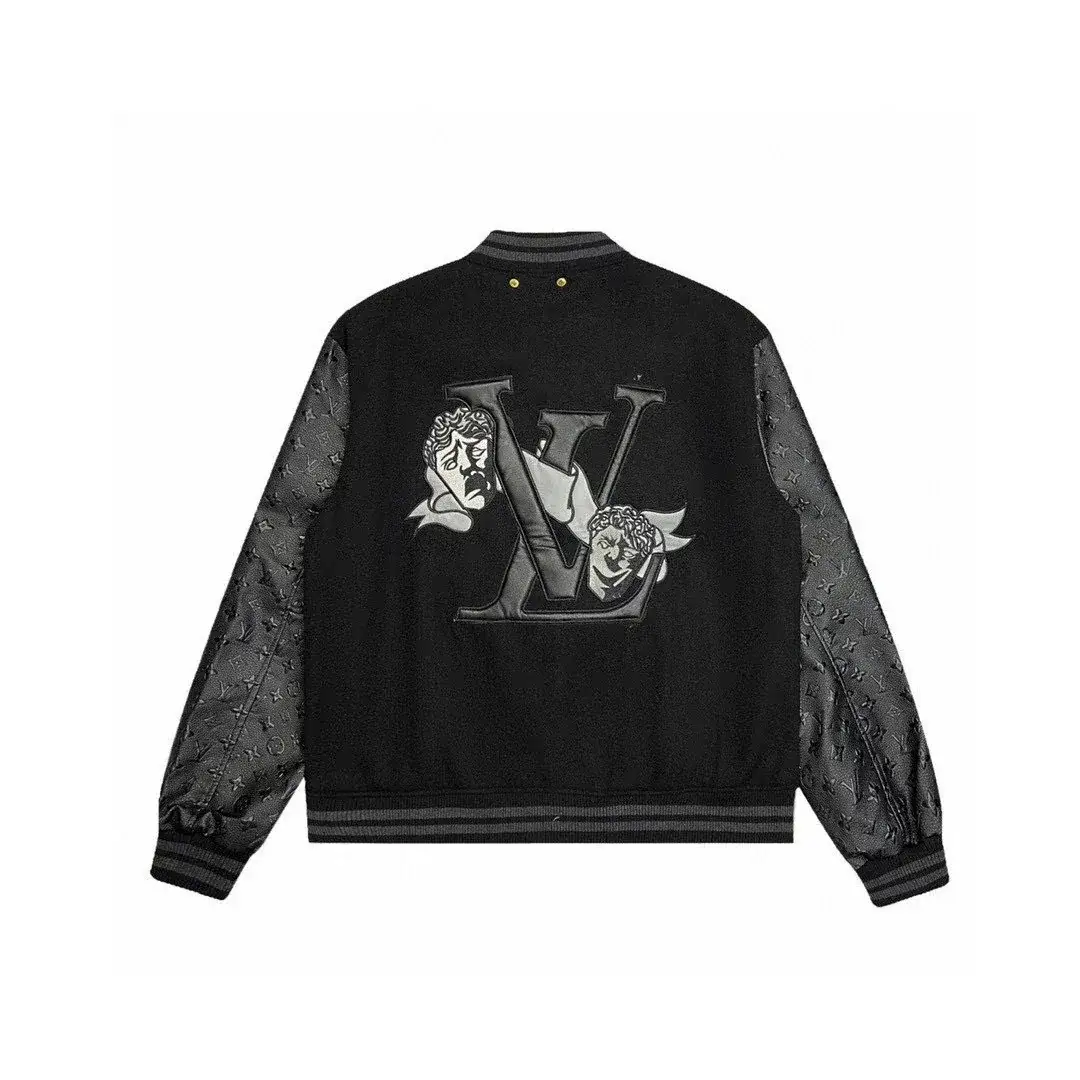 Louis Vuitton Figure Patchwork Varsity Jacket