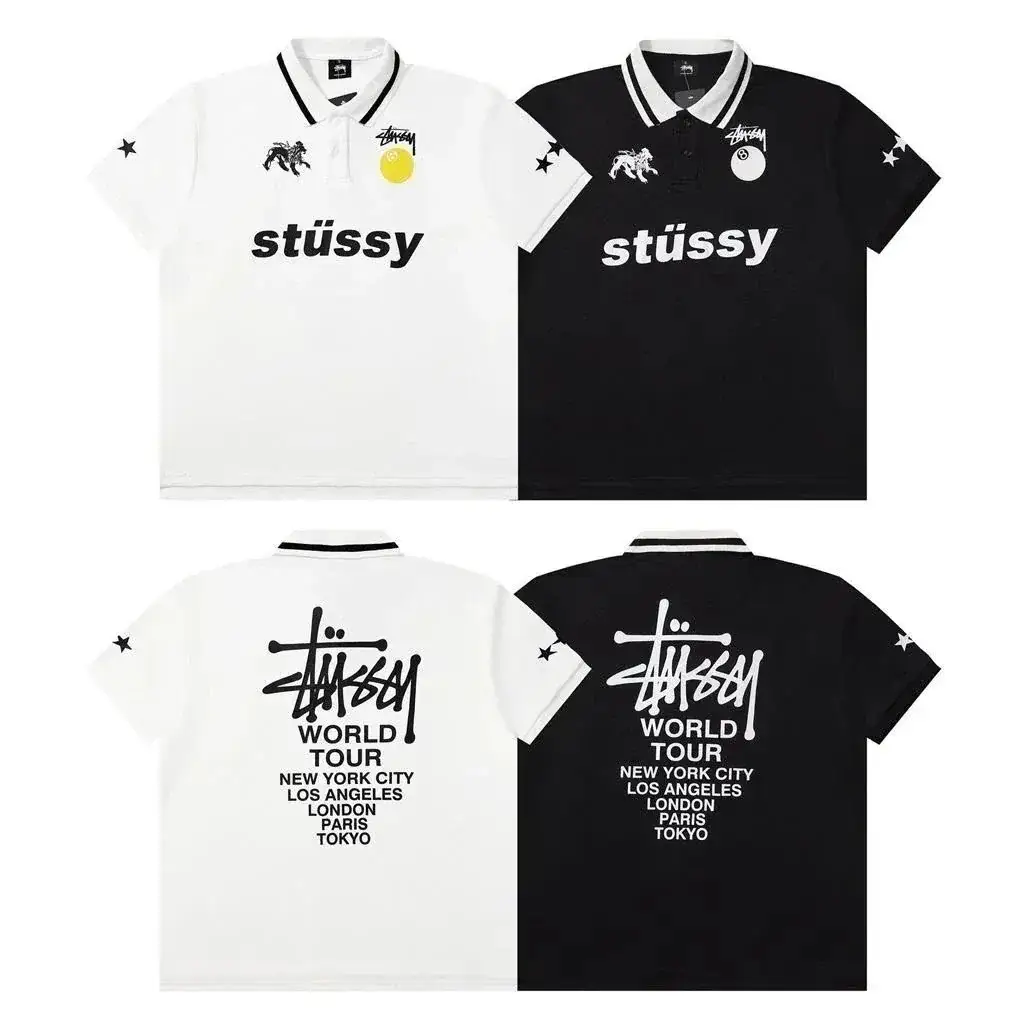Stussy World Tour Polo Shirt