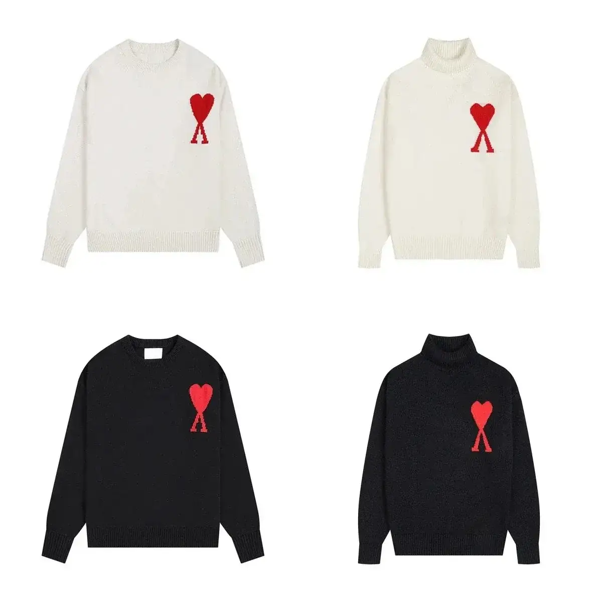 AMI Paris (AMI) Classic Ami de Coeur Sweater