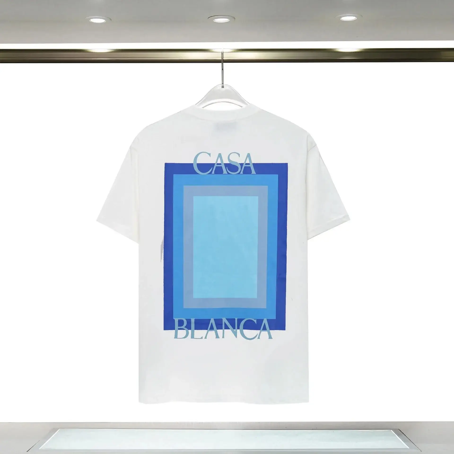 Casablanca Color Block T-Shirt White