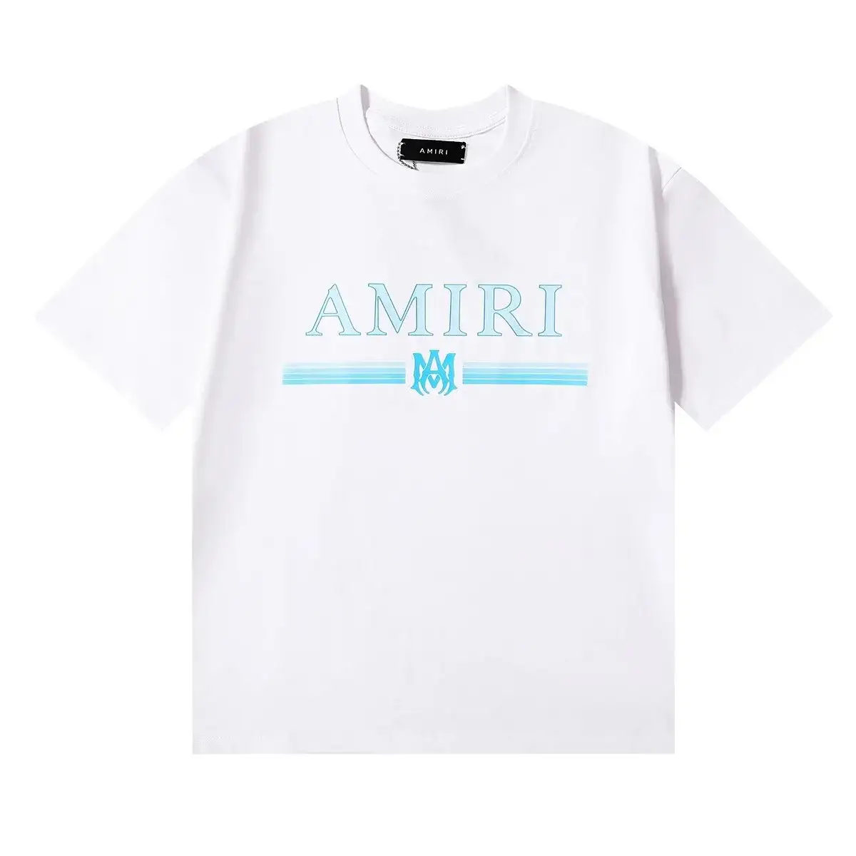 AMIRI Bar Logo White T-Shirt