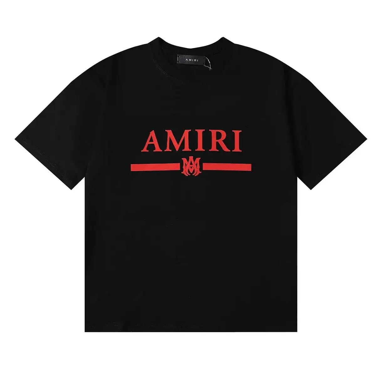 AMIRI Logo Red Bar T-Shirt Black