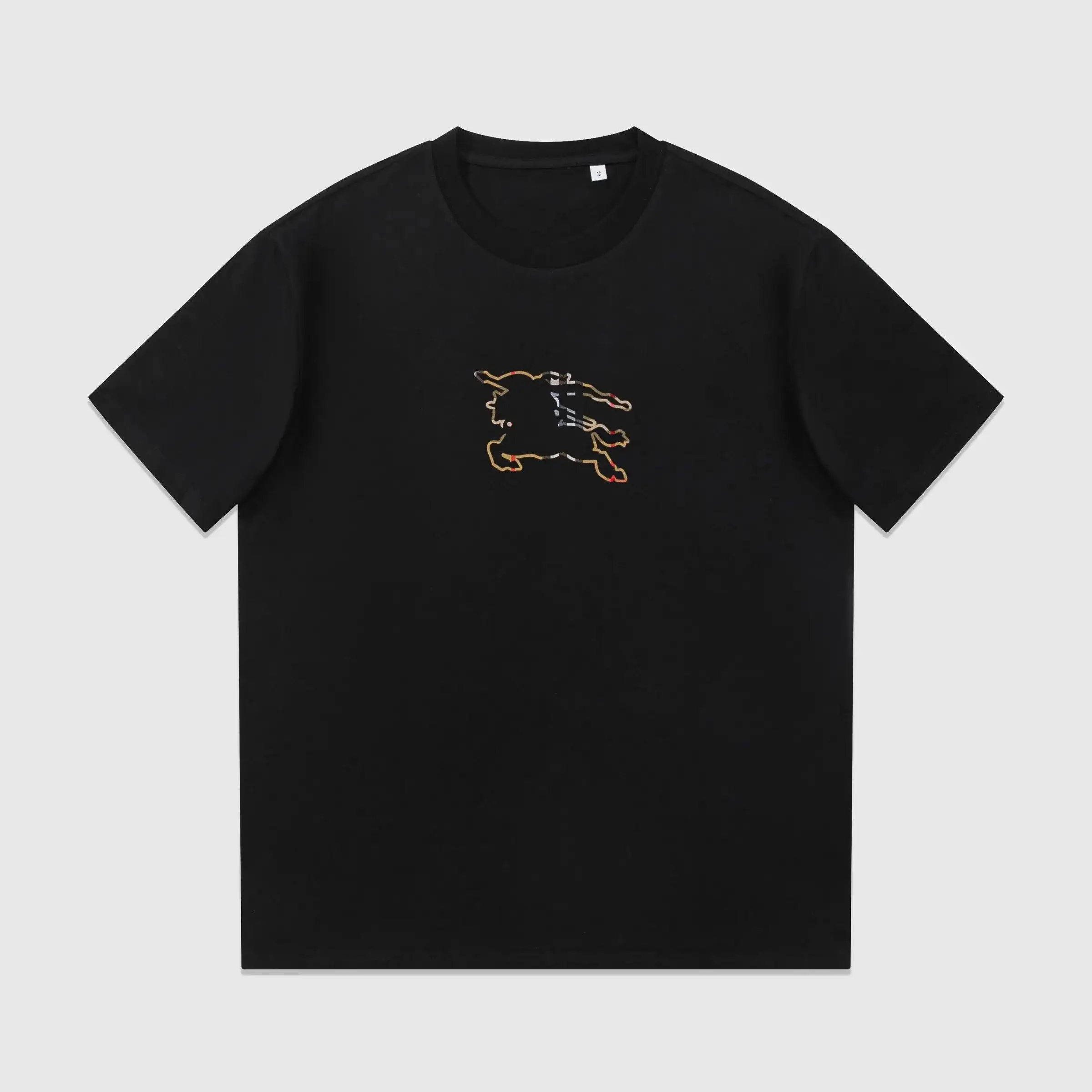 Burberry Outline Knight Black T-Shirt