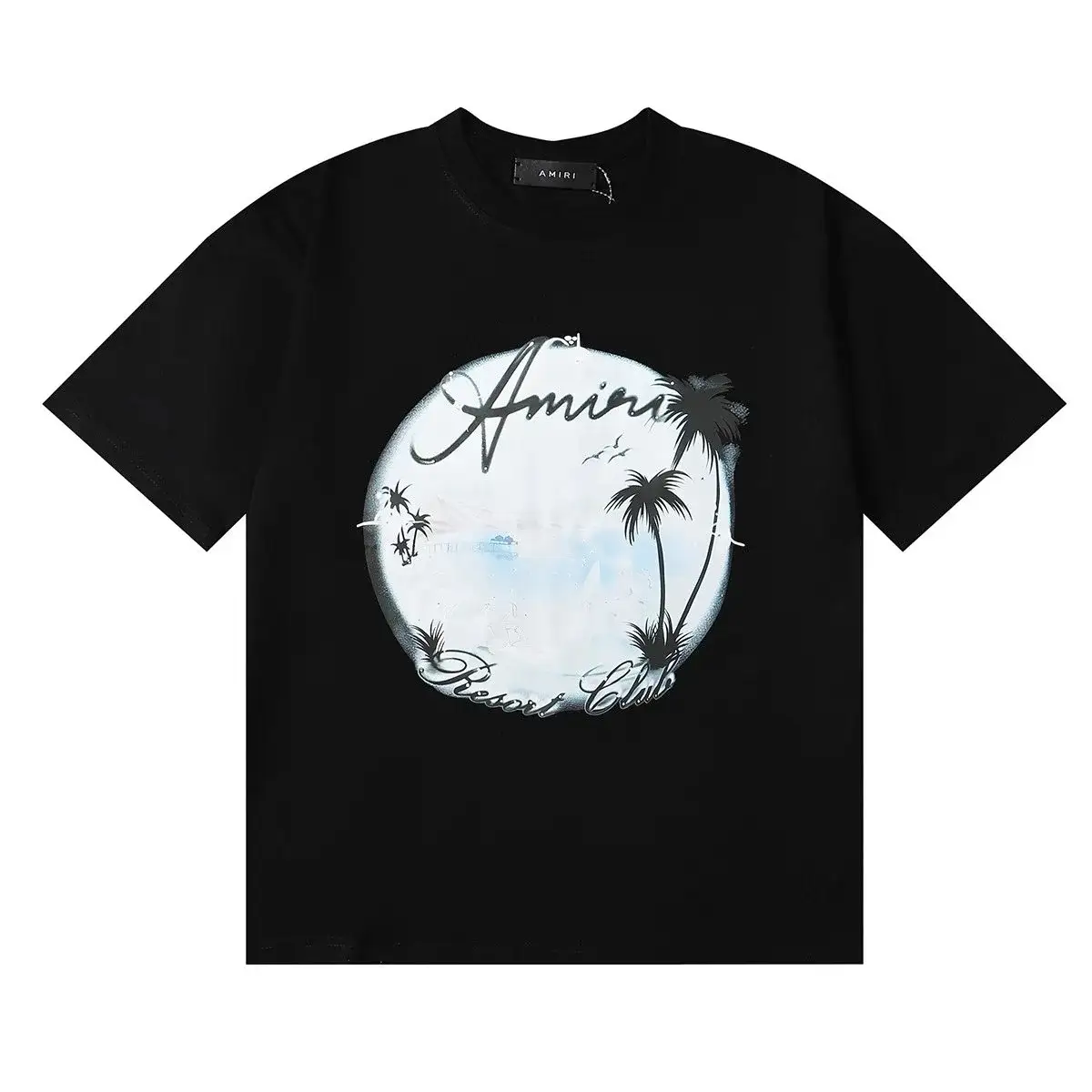 Amiri Black Resort Club T-Shirt