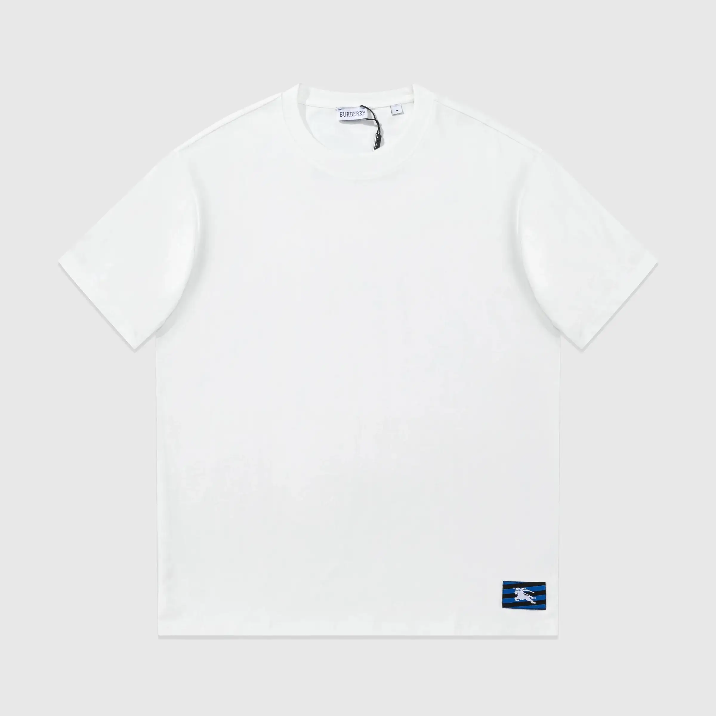 Burberry Equestrian Knight Patch T-Shirt White