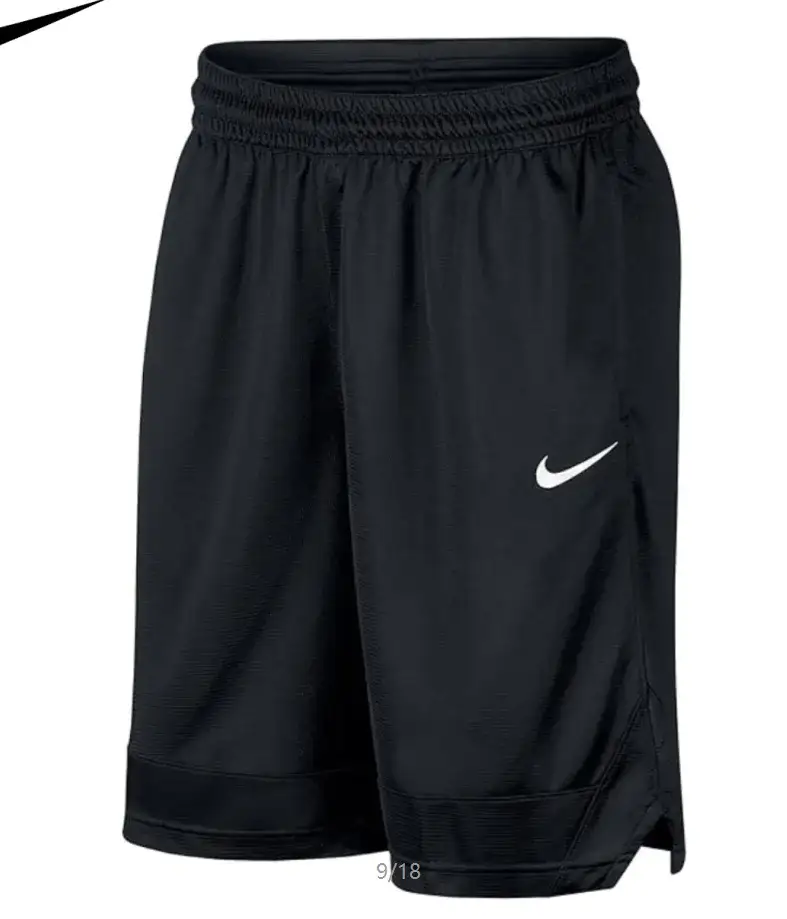 Nike Basketball Shorts Black White