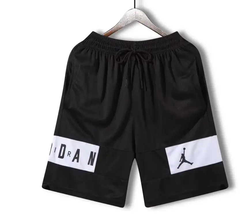 Jordan Basketball Shorts Black White