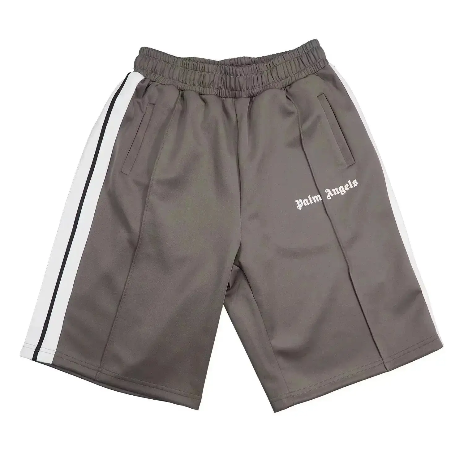 Palm Angels Track Shorts Grey