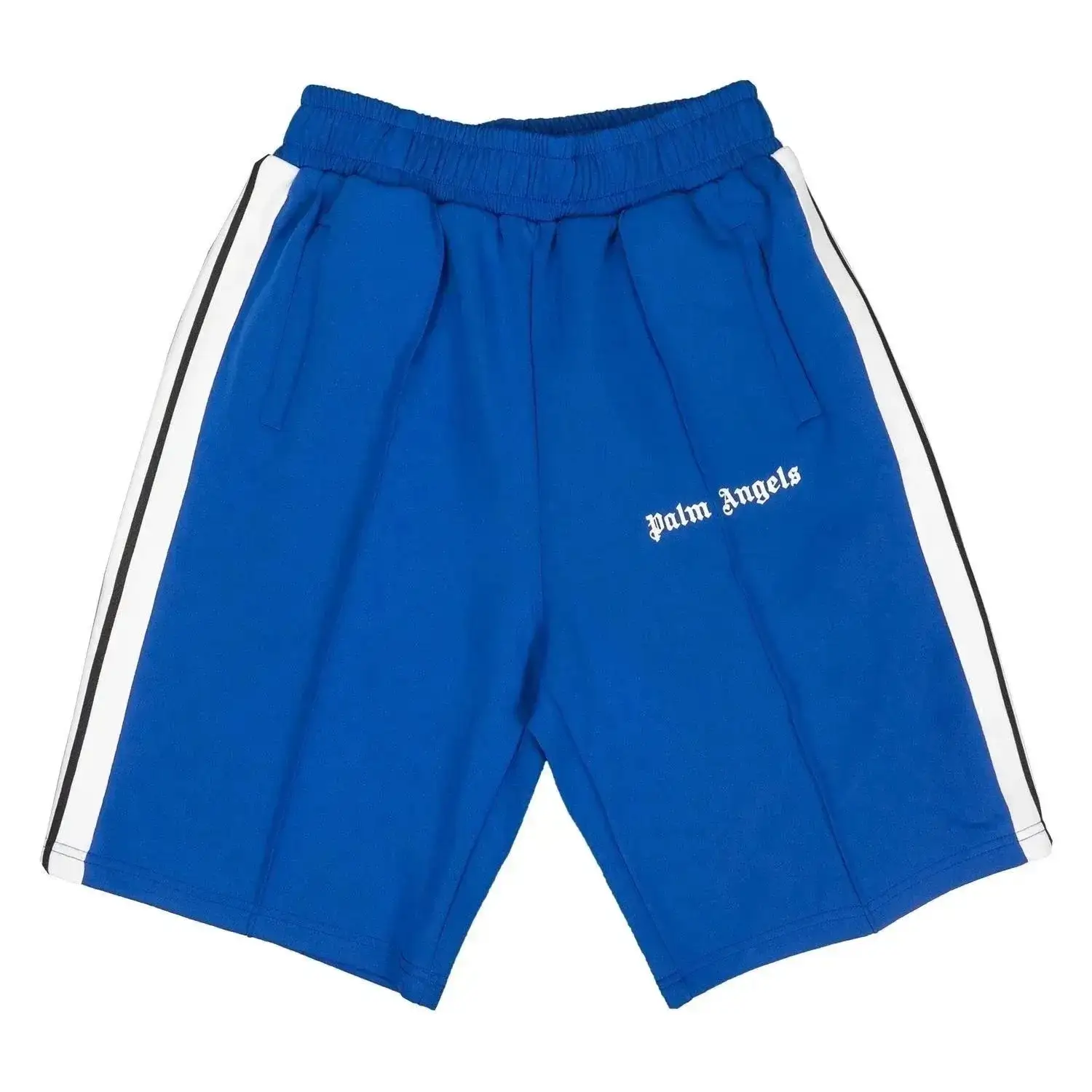 Palm Angels Track Shorts Blue
