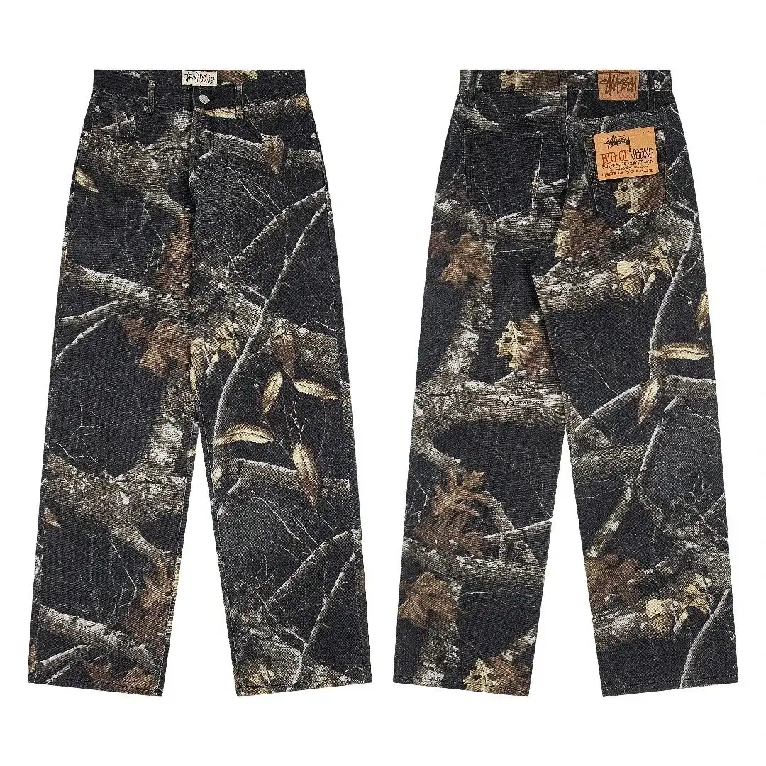 Stussy Big Ol Jeans Realtree Camo