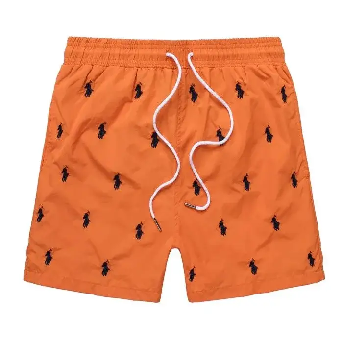 Polo Ralph Lauren All-Over Pony Swim Shorts Orange