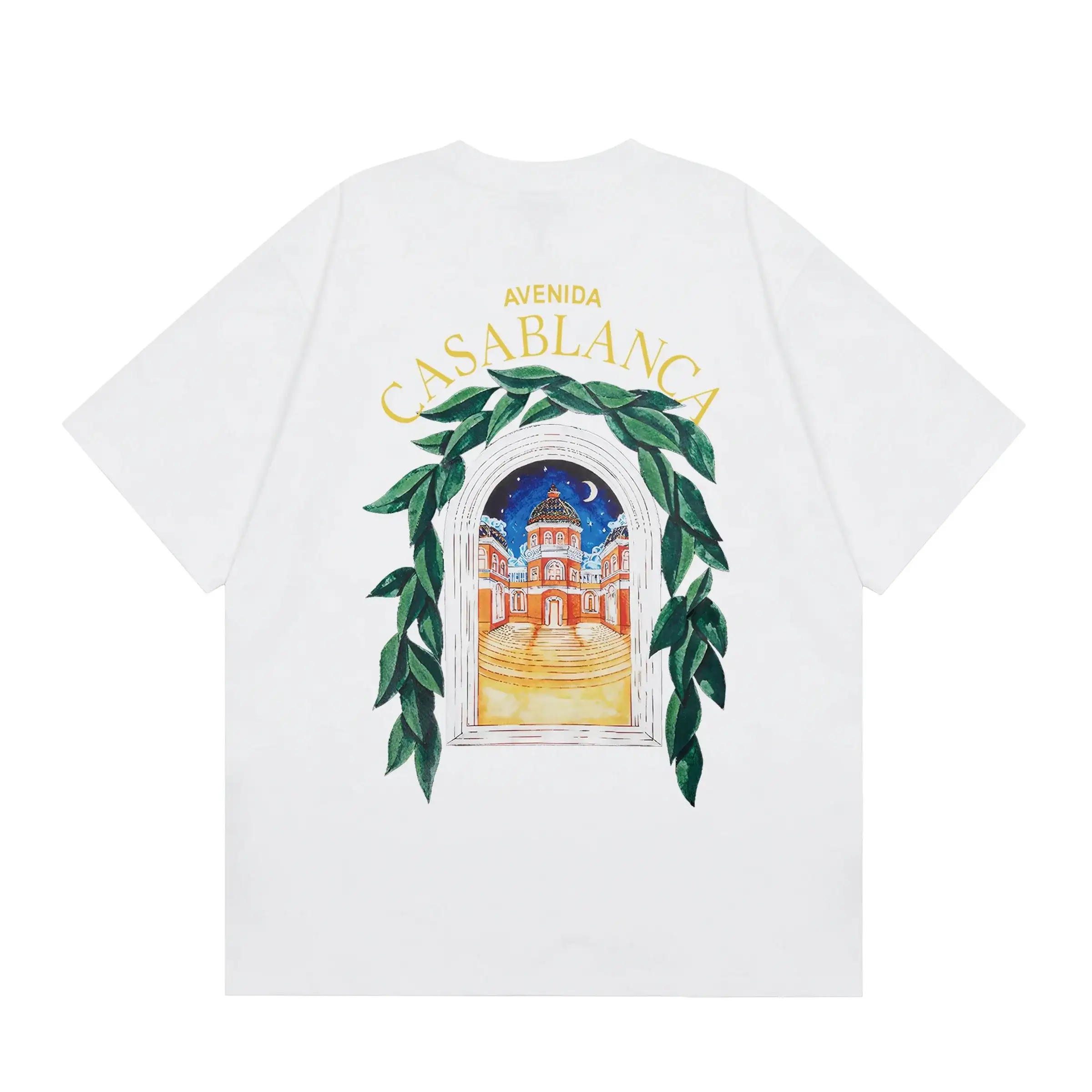 Casablanca Avenida Architectural Arch T-Shirt White
