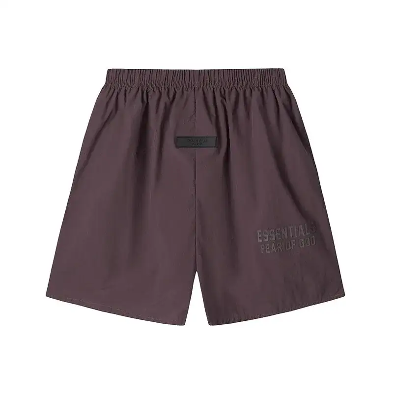 Fear of God Essentials Dark Plum Shorts