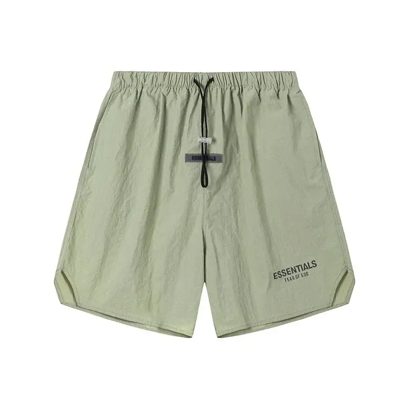 Fear of God Essentials Nylon Shorts Sage