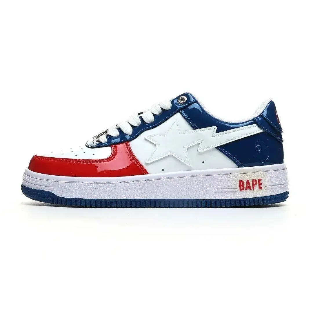 A Bathing Ape Bape Sta Low glossy USA