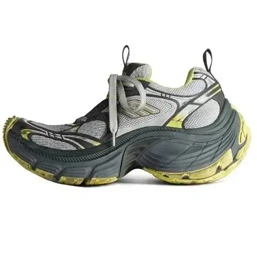 Balenciaga Cargo Sneaker Grey Yellow
