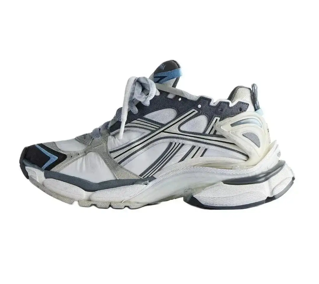 Balenciaga Runner White Silver Grey
