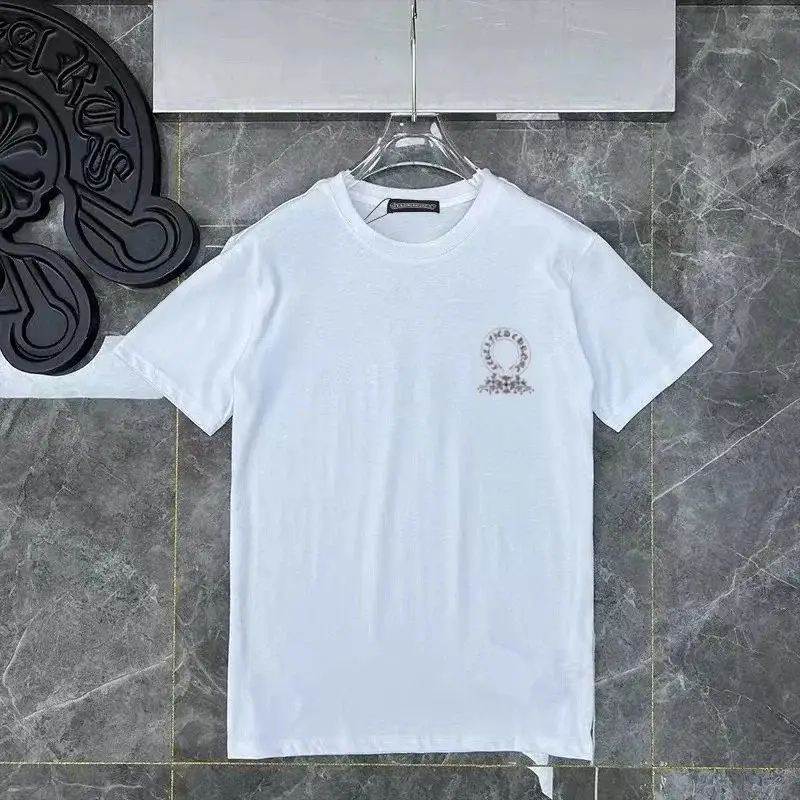 Chrome Hearts Horseshoe Mini Cross White T-Shirt