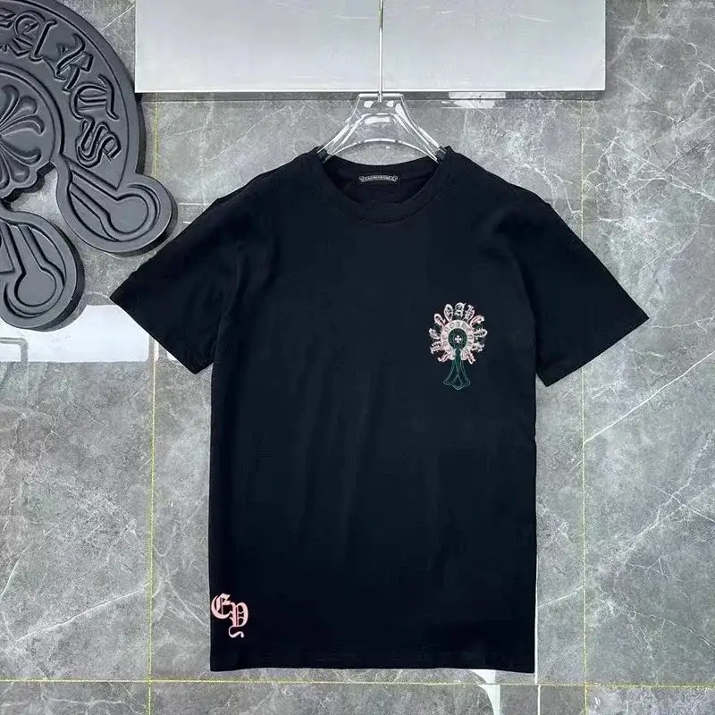 Chrome Hearts Pastel Horseshoe Black T-Shirt