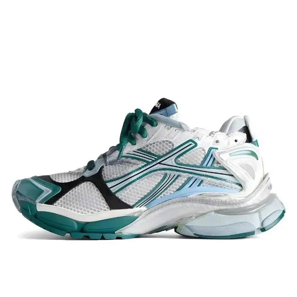 Balenciaga Runner White Green