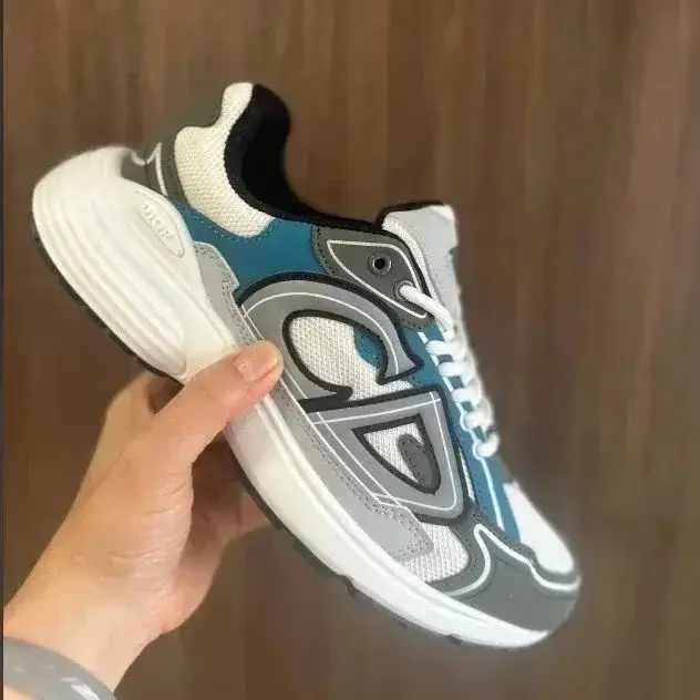 Dior B30 Sneaker Teal Blue Grey White