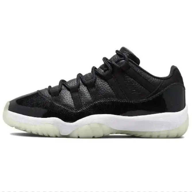 Air Jordan 11 Retro Low Black/White