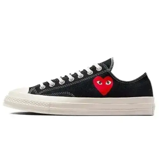 Comme des Garcons Play x Converse Chuck 70 Low Black