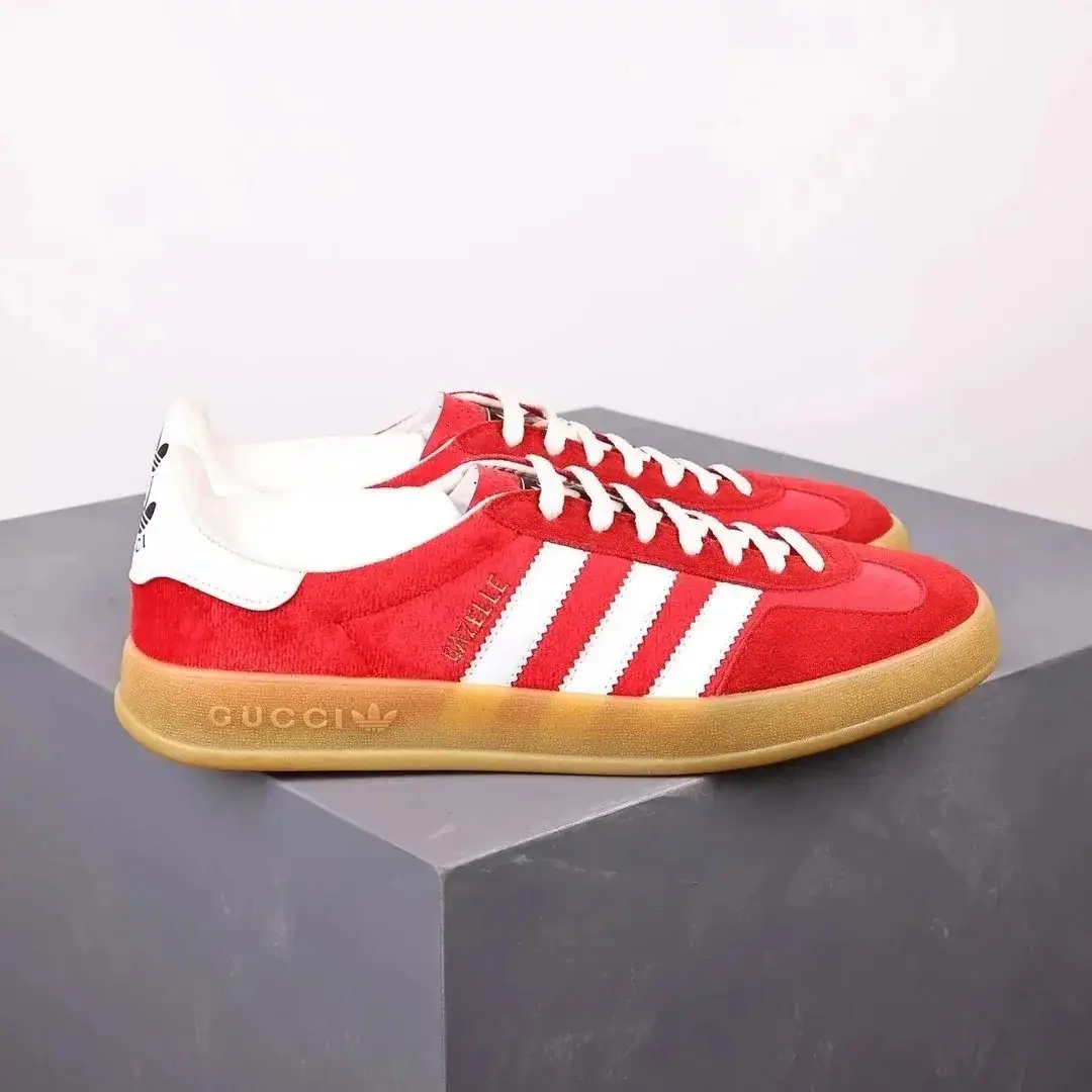 Gucci x adidas Gazelle Red White