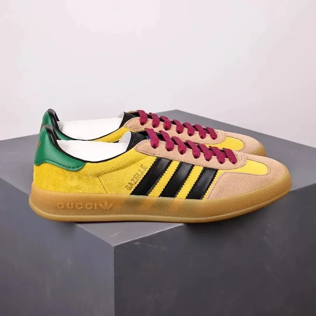 Gucci x adidas Gazelle Yellow Black Green