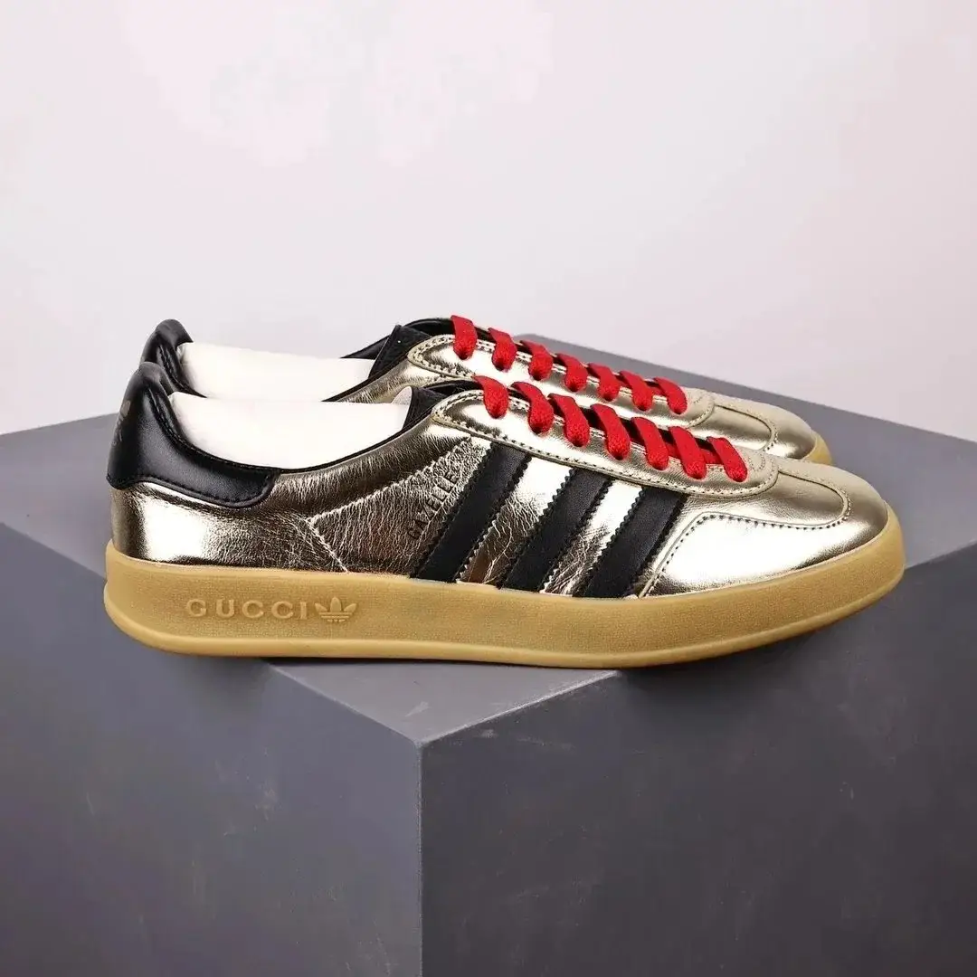 Gucci x adidas Gazelle Gold Black