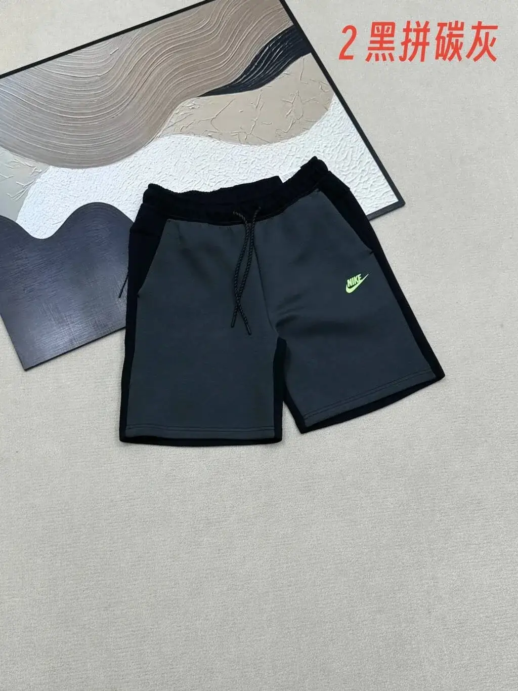 Nike Tech Fleece Shorts Charcoal Black