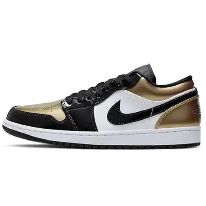 Air Jordan 1 Low Metallic Gold Black