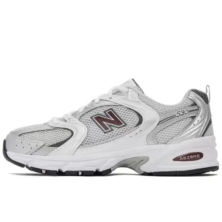 New Balance 530 Silver Wine Red