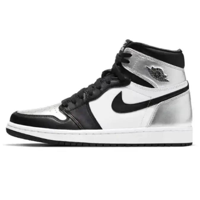 Air Jordan 1 Retro High OG Silver Toe