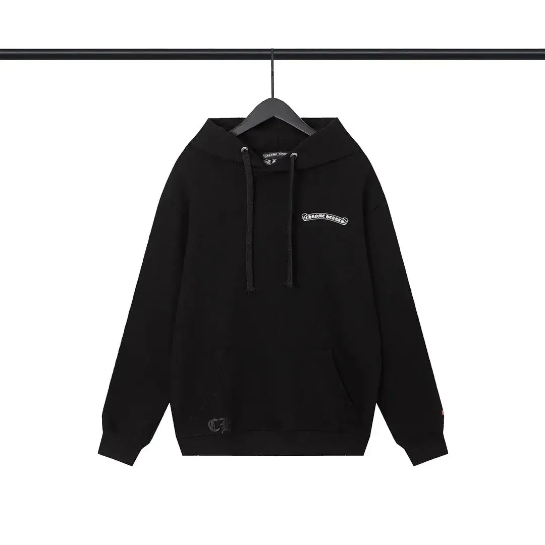 Chrome Hearts Black Pullover Hoodie