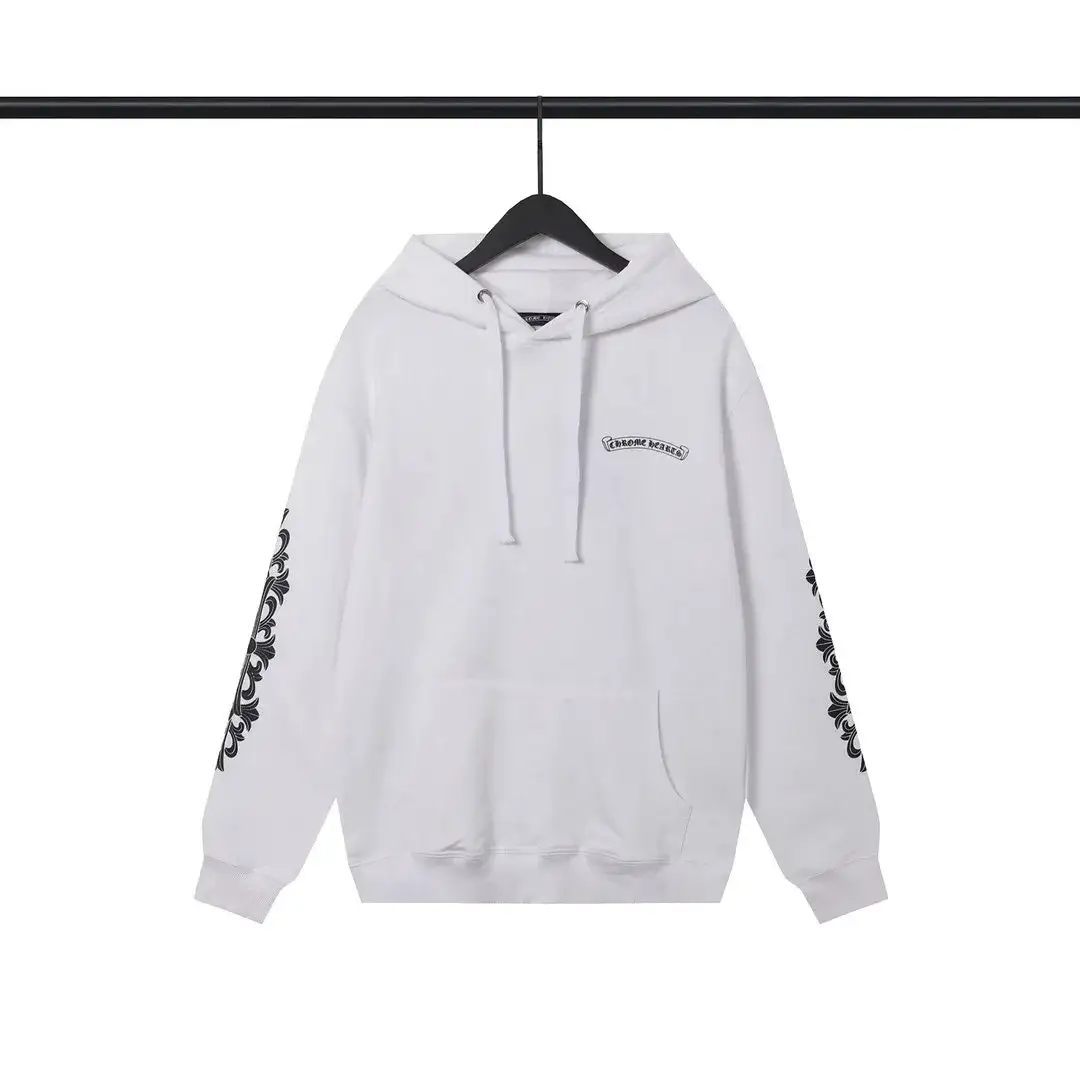 Chrome Hearts Scroll White Hoodie