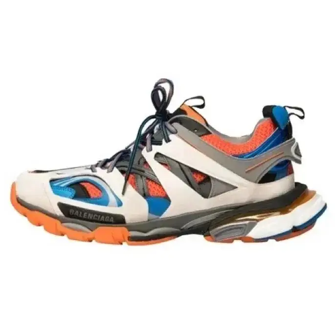 Balenciaga Track Sneaker White Blue Orange