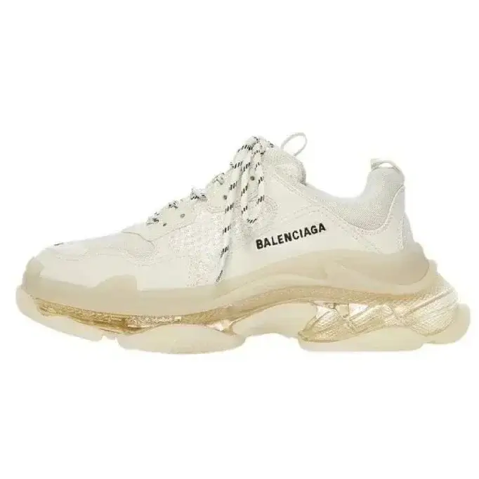 Balenciaga Triple S Clear Sole Milk Tea Beige