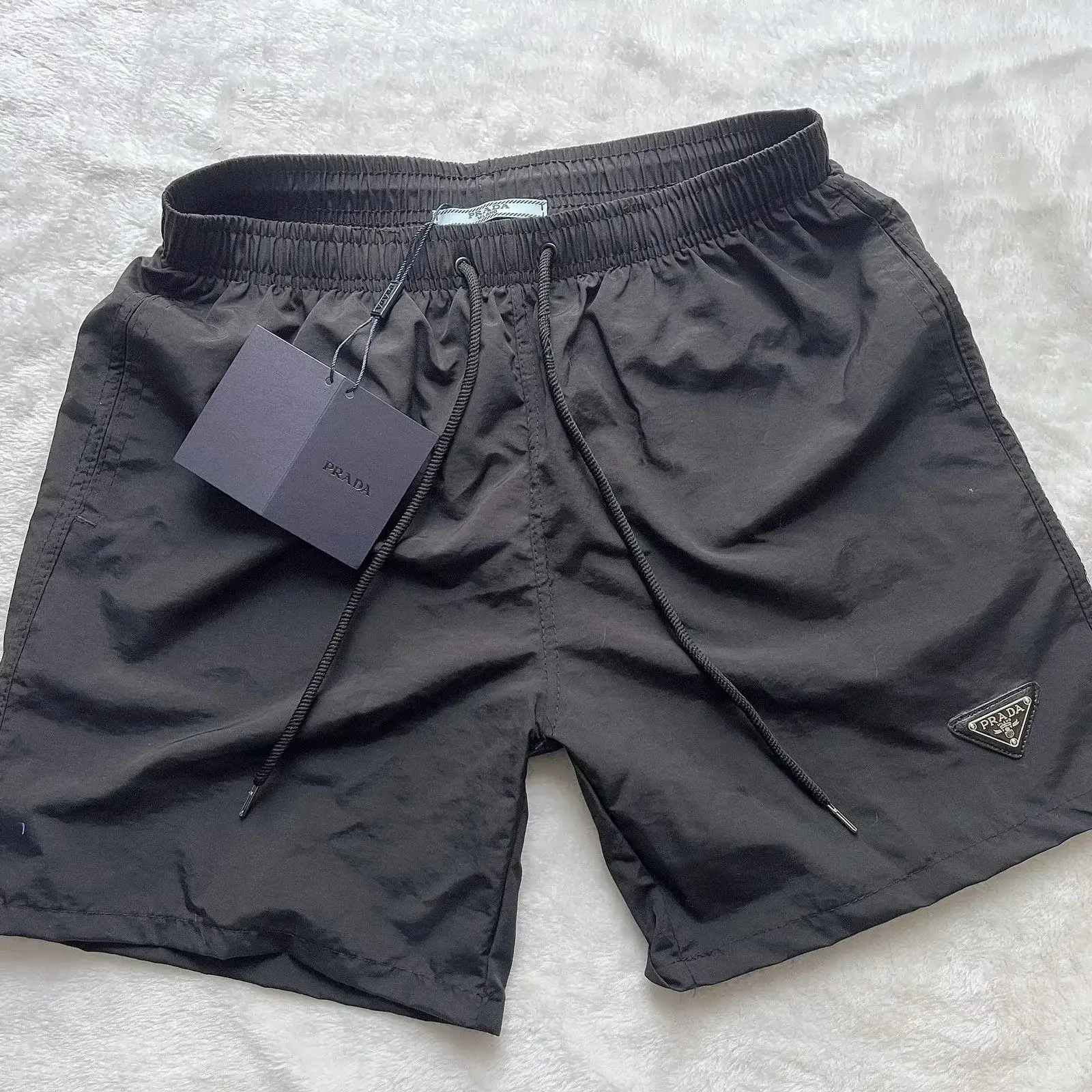 Prada Black Swim Shorts
