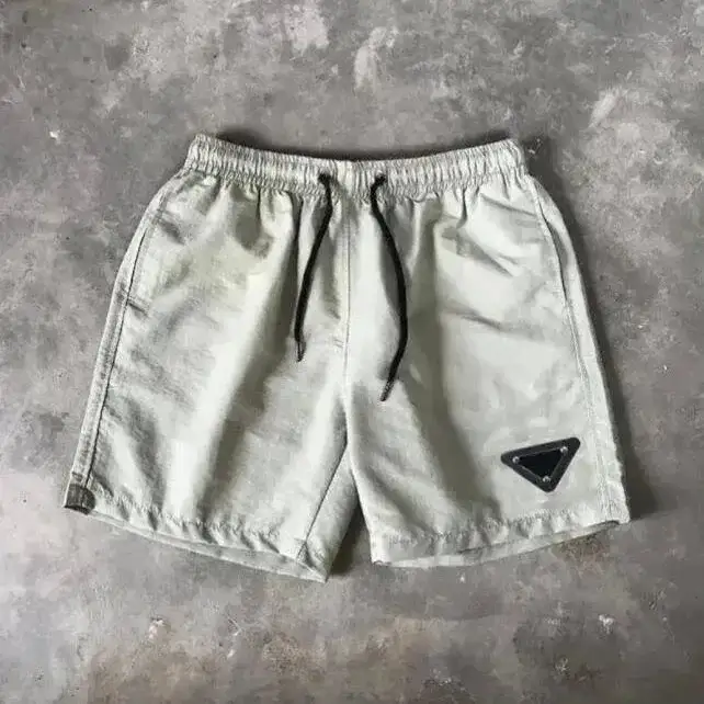 Prada Re-Nylon Swim Shorts Gray