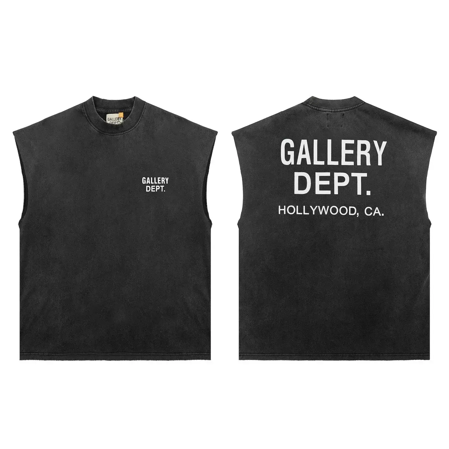 Gallery Dept. Hollywood CA Tank Top Black