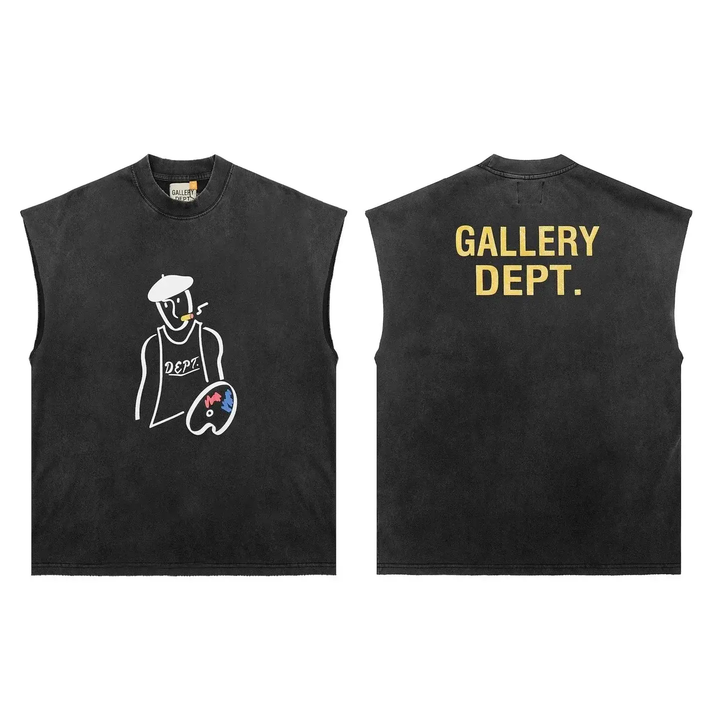 Gallery Dept. Painter Artist Tank Top Black