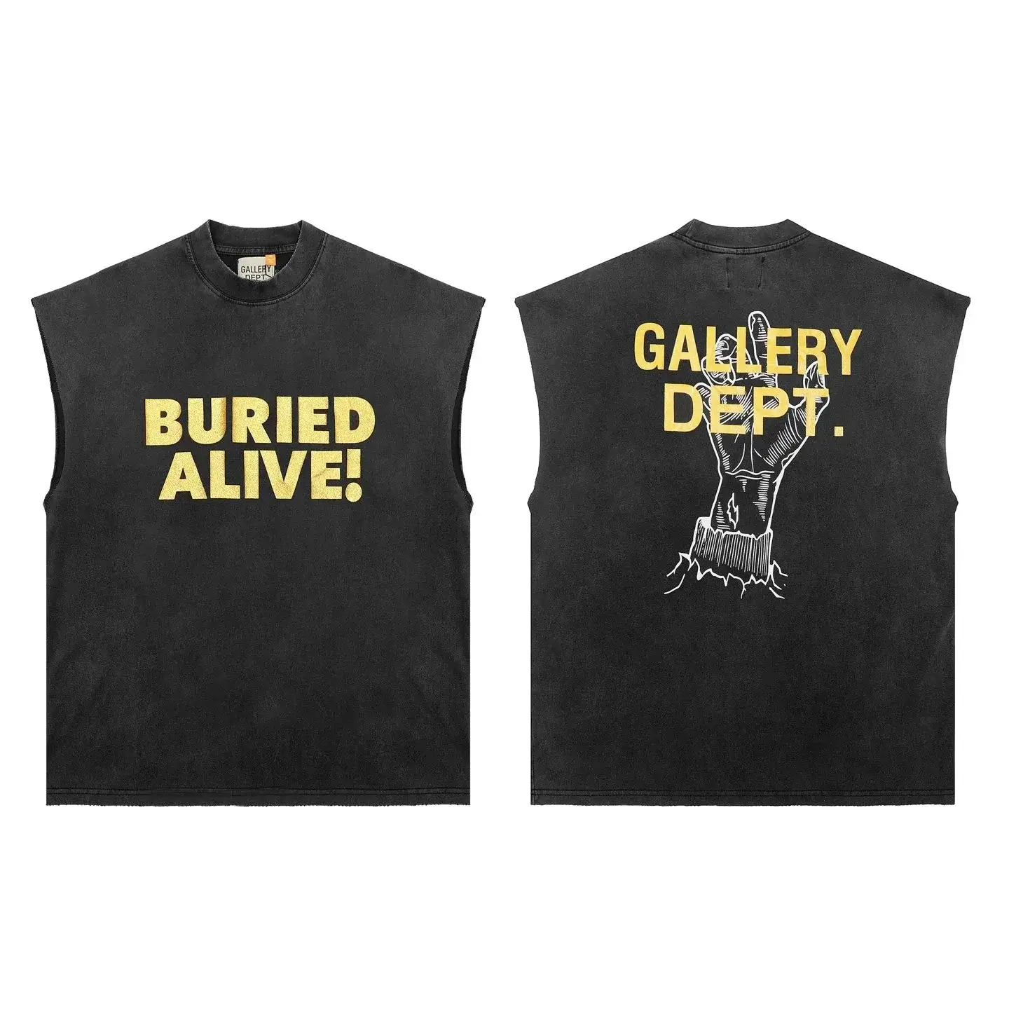 Gallery Dept. Buried Alive Tank Top Black