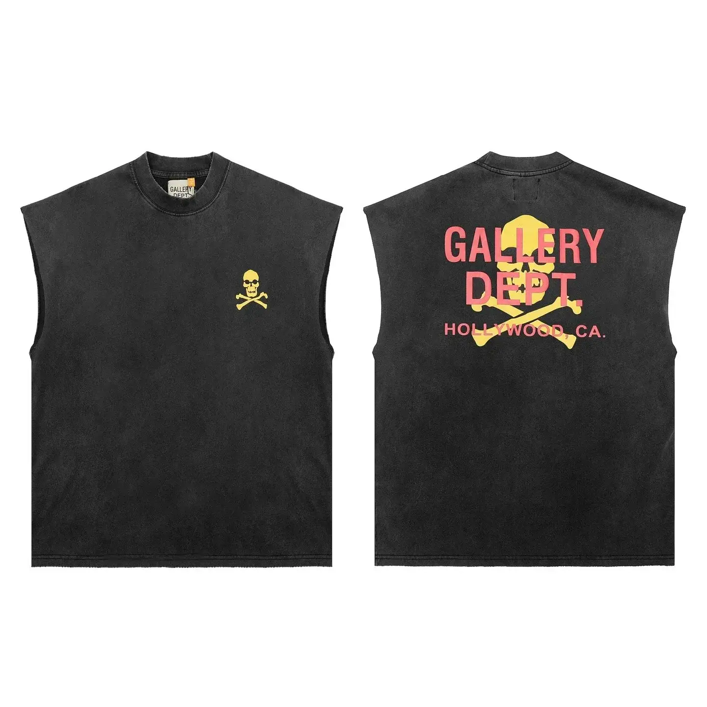 Gallery Dept. Hollywood Skull Tank Top Black