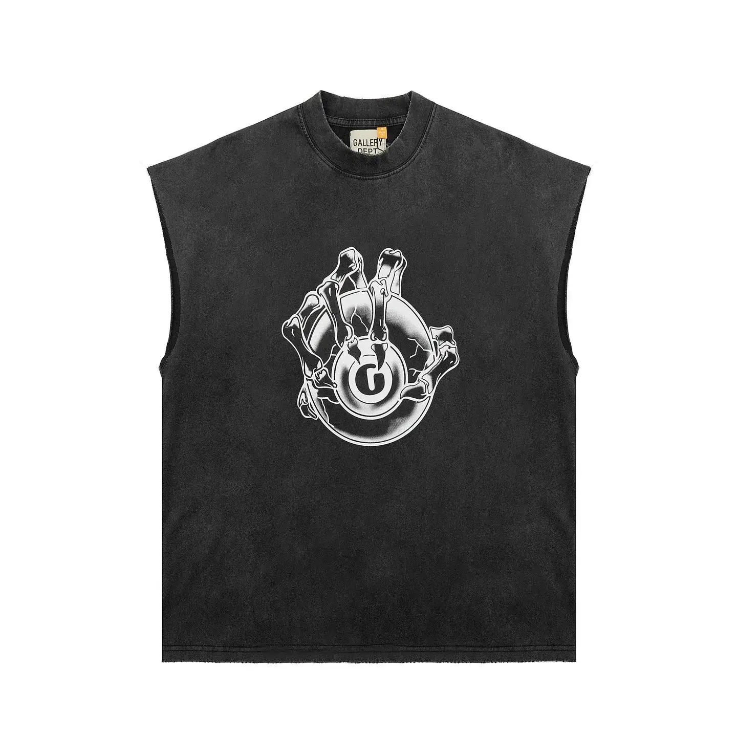 Gallery Dept. Skeleton Hand Ball Tank Top Black