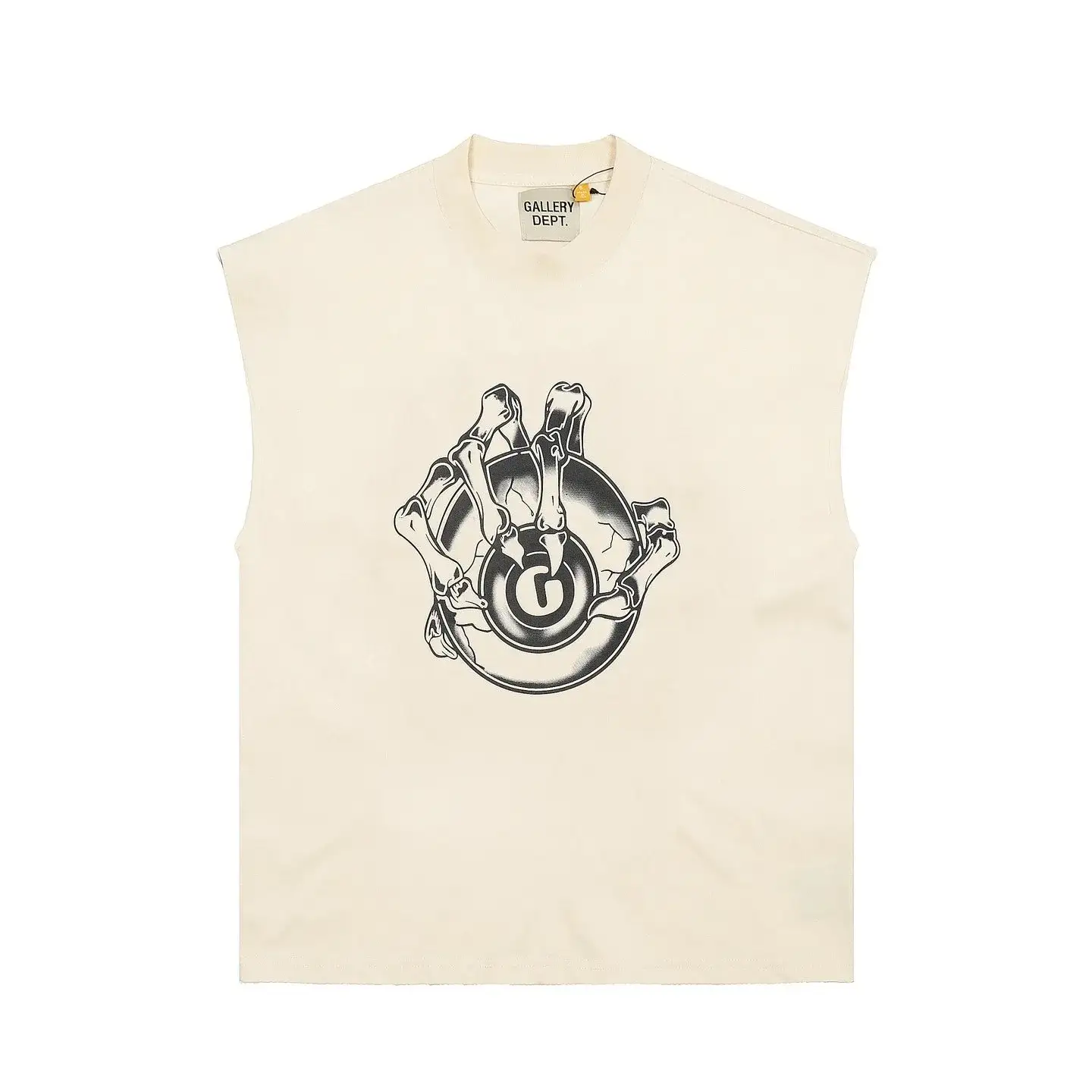 Gallery Dept. Skeleton Hand Ball Tank Top Off-White