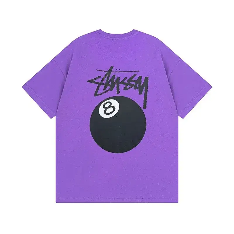 Stussy 8 Ball T-Shirt Purple