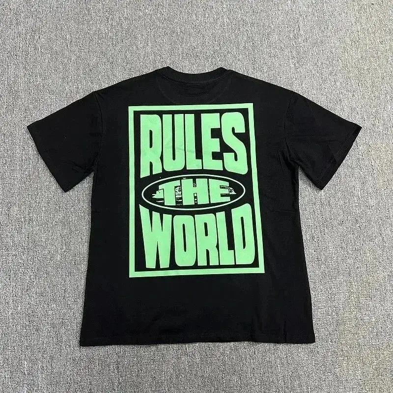 Rules The World Black Green T-Shirt