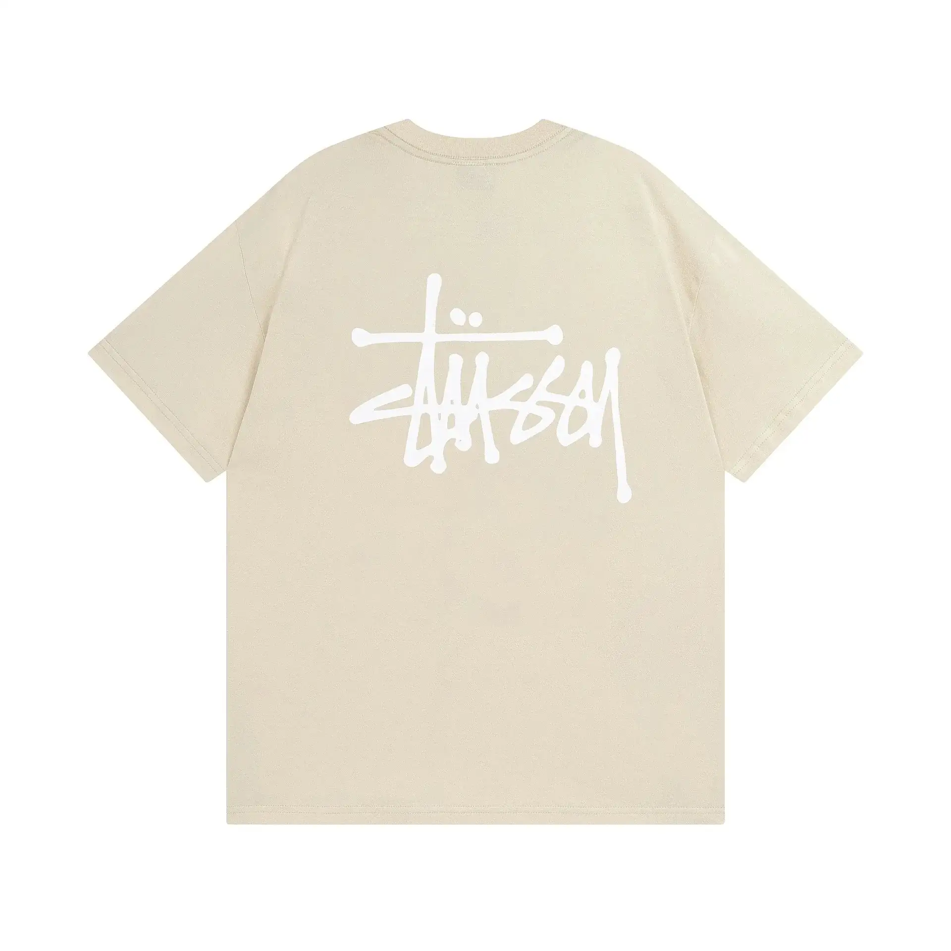 Stussy Basic Logo T-Shirt Apricot